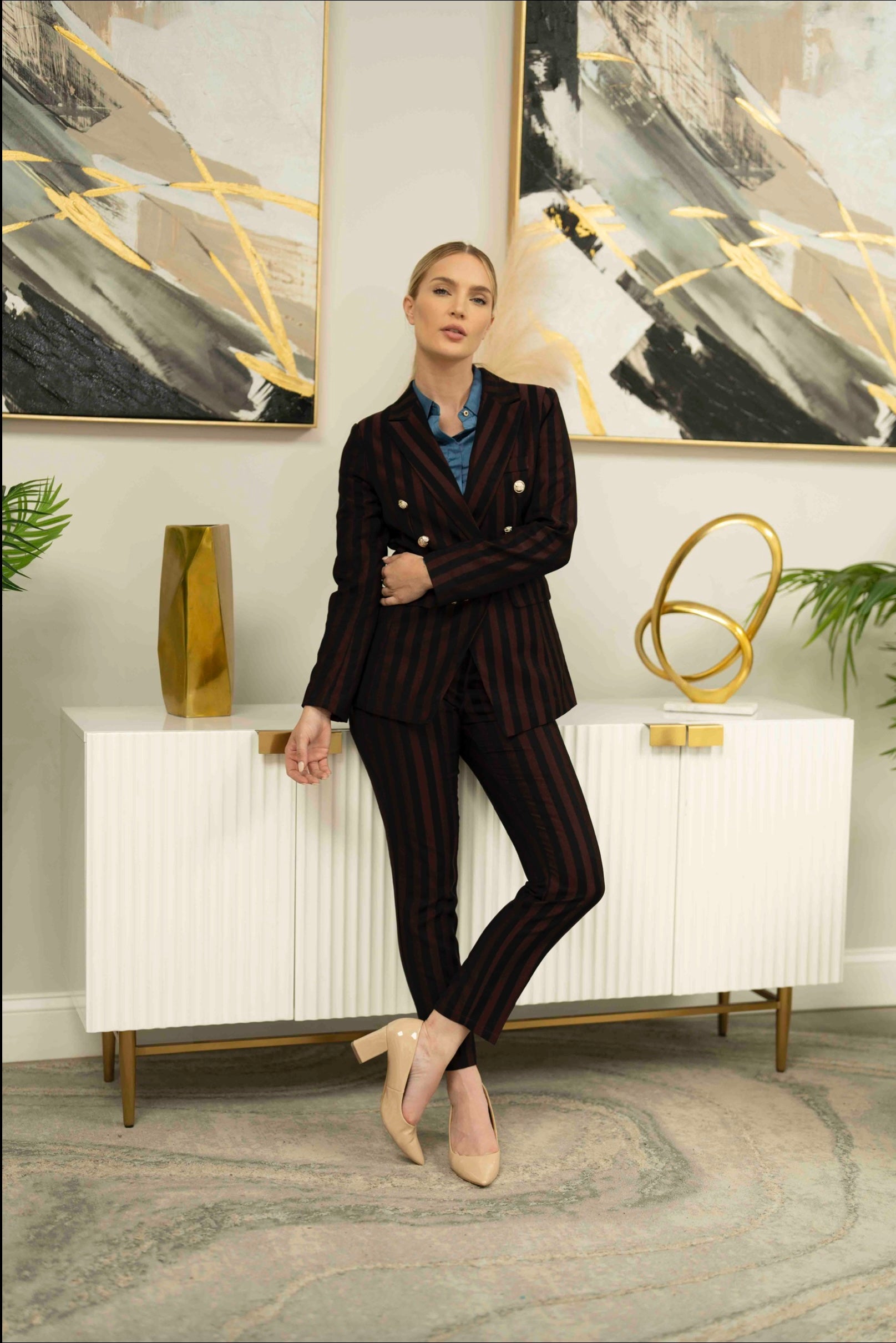 Corporate Chic Suit - Belle Distinguèe