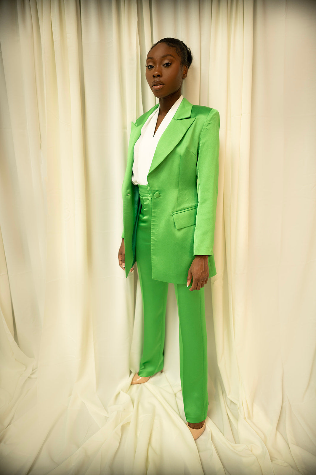 Sophisticated Suit - Green - Belle Distinguèe