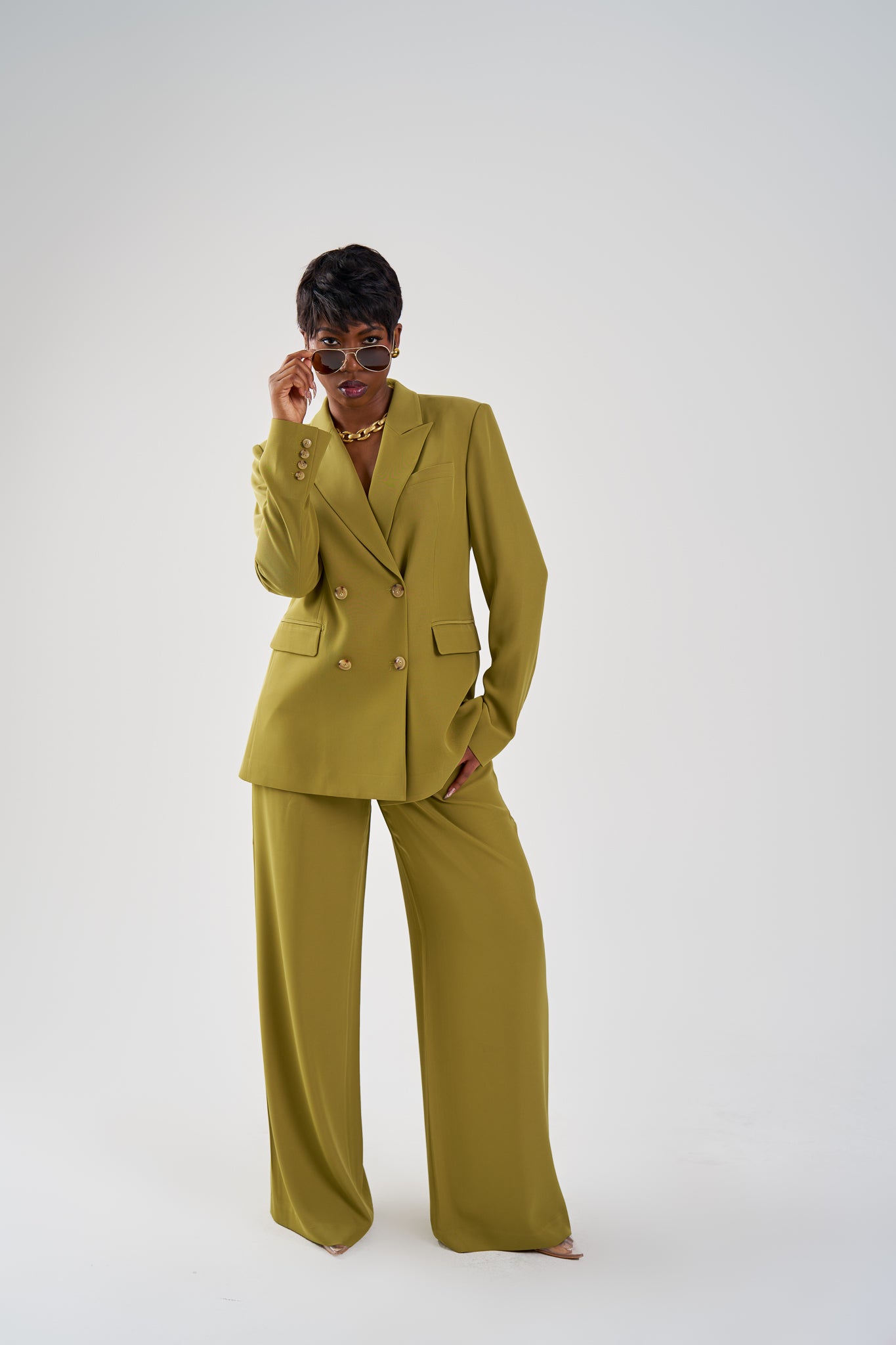 Monroe Double Breasted Suit