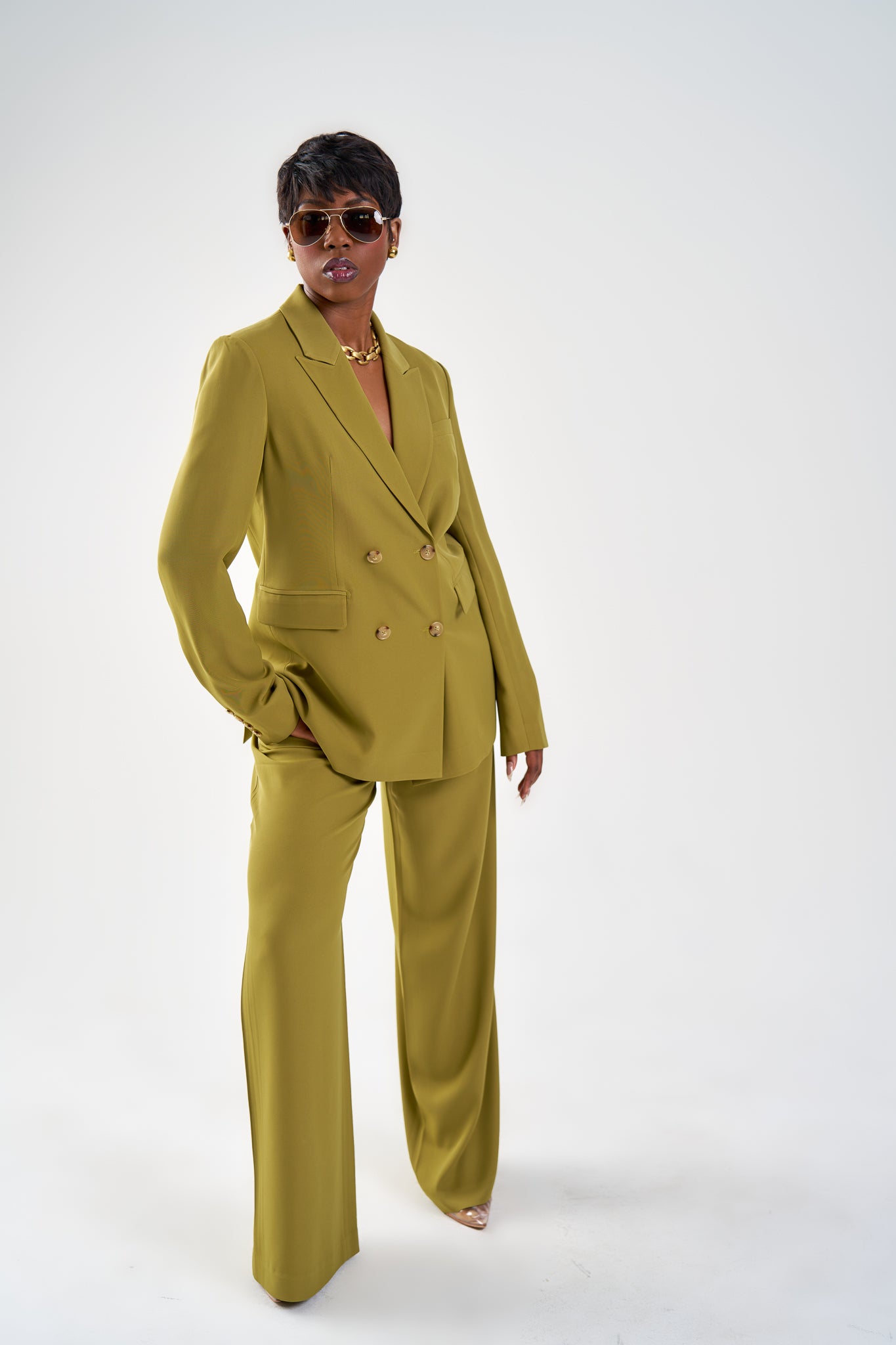 Monroe Double Breasted Suit