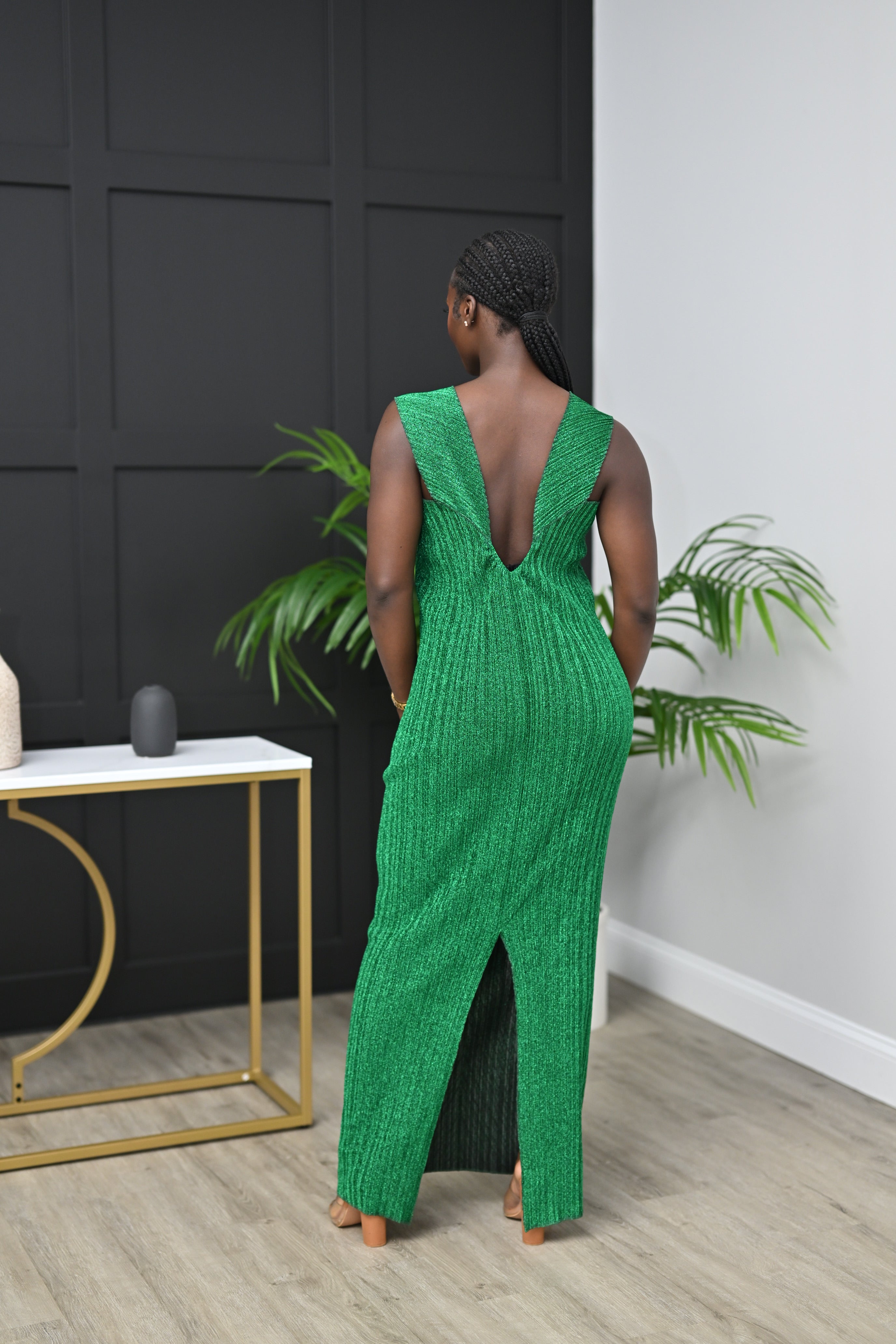 Emmy 3 Piece Off-Shoulder Dress - Belle Business Wear