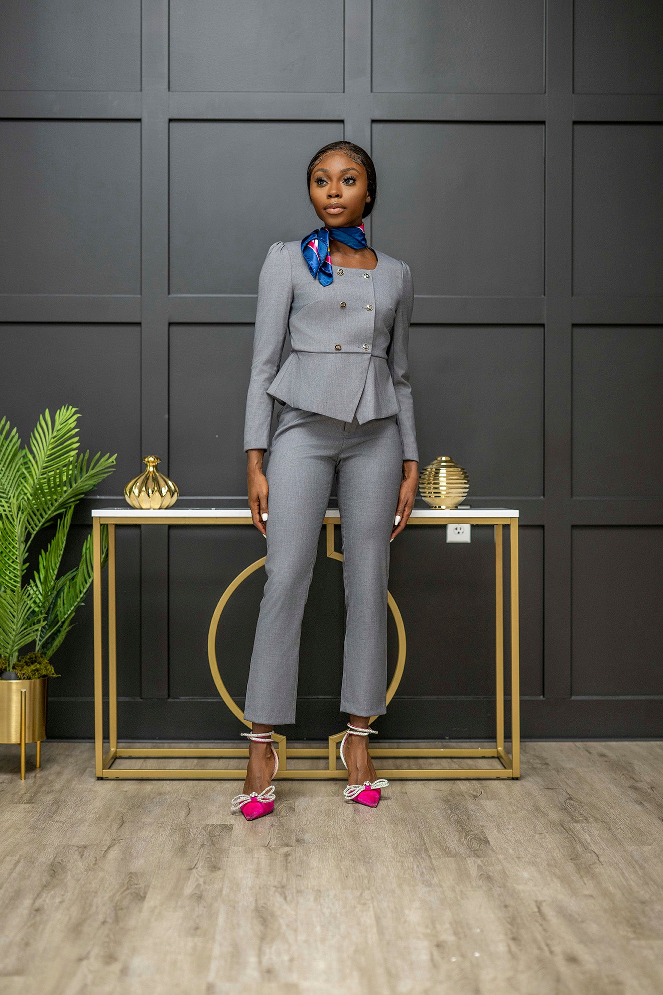 Prim and Preppy Suit (Preorder) - Belle Business Wear 