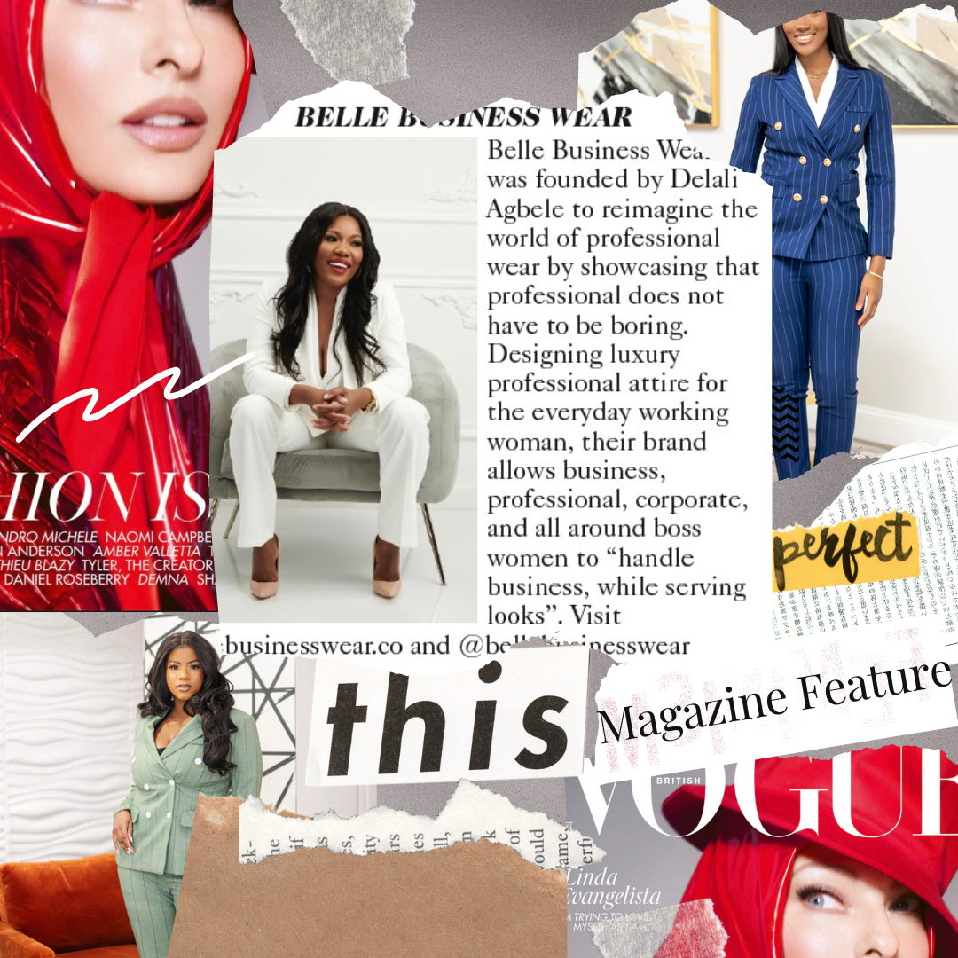 Latest News: Belle Business Wear in British Vogue