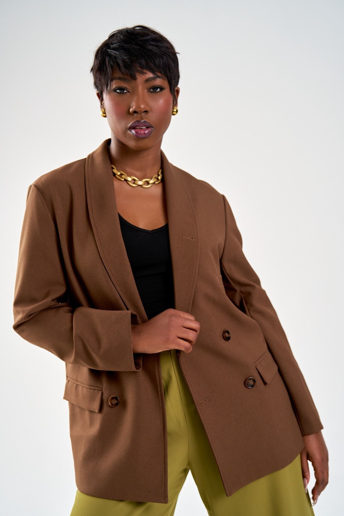 Zara Double Breasted Blazer