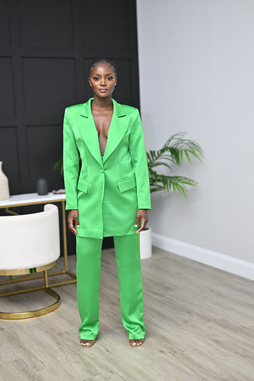 Sophisticated Suit - Green - Belle Distinguèe 