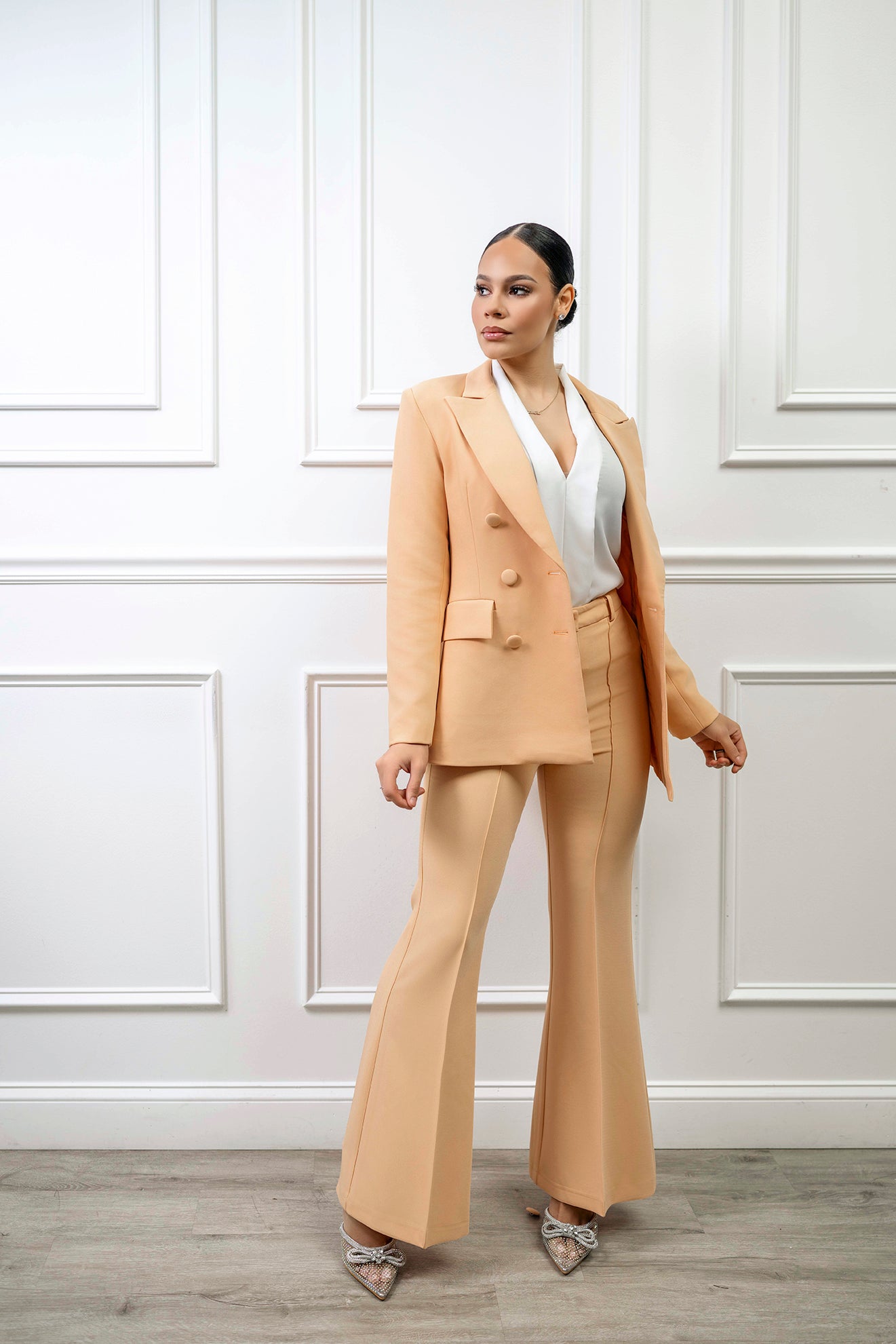 Creme de la Career Suit - Preorder - Belle Business Wear 